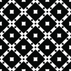 
Seamless vector pattern in geometric ornamental style. black and white pattern.Design element for prints, backgrounds, template, web pages and textile pattern. Geometric art.