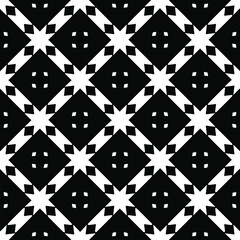 
Seamless vector pattern in geometric ornamental style. black and white pattern.Design element for prints, backgrounds, template, web pages and textile pattern. Geometric art.