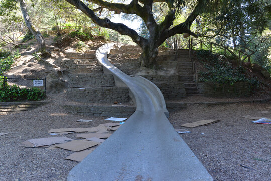 Cement Slide at Codornices Park