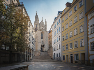 Fototapeta na wymiar Maria am Gestade Church - Vienna, Austria