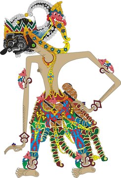 Wayang Puppet Shadow - Antareja