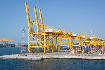 Container terminal in port