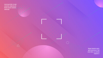 Liquid Flyer. Digital Journal. Bright Paper. Geometric Cover. Technology Illustration. Flow Landing Page. Wave Abstract Banner. Blue Hipster Shape. Violet Liquid Flyer