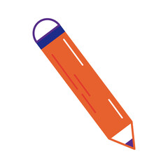 orange pencil supply