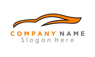 car showroom vector logo