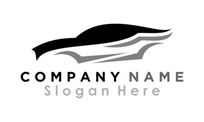 vector car workshop logo