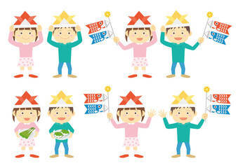 子供の日_子供全身セット