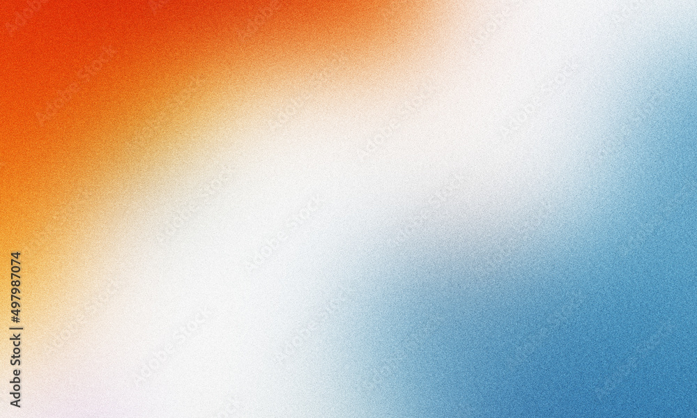Wall mural blurry and grain abstract gradient background texture. artistic illustration of the trendy colorful 