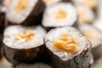 美味しい納豆巻き