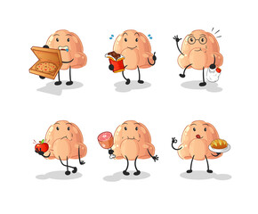 nose cartoon character mascot