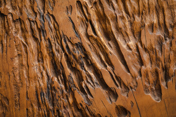Wood planks with natural signs of weathering. Wood plank texture background. Weathered wood desktop background.