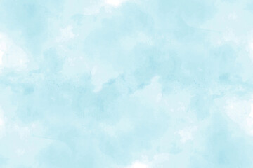 Beautiful Abstract Bluesky Water Color Background