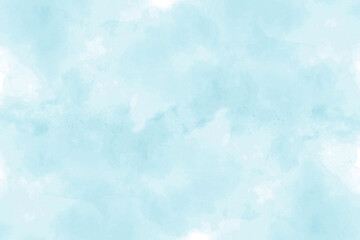 Beautiful Abstract Bluesky Water Color Background