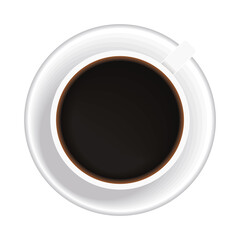 coffee cup mockup airview
