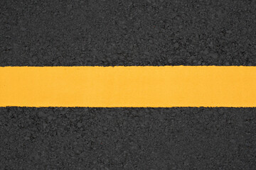 Asphalt road with white stripes, New way, Empty asphalt highway.