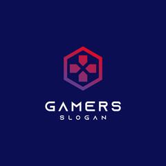 gamer logo design modern concept  © putra sujiwo