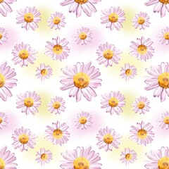 Fototapeta na wymiar Floral seamless pattern background for fashion prints, fabric, wallpaper and all prints on background earth tone color.