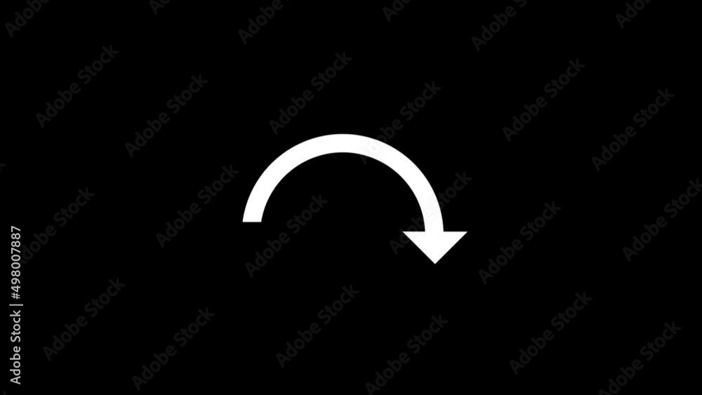Poster white picture of half arrow on a black background. arrows for business presentation. distortion liqu