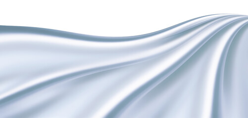 White Silk Background