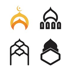 Obraz premium Islamic logo, Mosque
