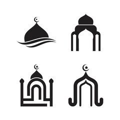 Islamic logo, Mosque