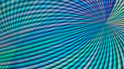 Abstract gradient linear twisted blue background.