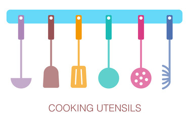 Cooking utensil set of tools