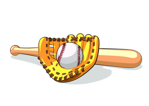 baseball vector cartoon