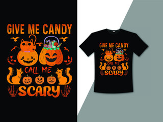 Halloween T Shirt design, T Shirt design