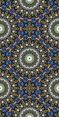 Fractodome Colorful Seamless Fractal Patterns