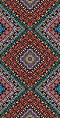 Fractodome Colorful Seamless Fractal Patterns