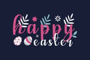 Happy Easter Day Funny Egg T-Shirt Design