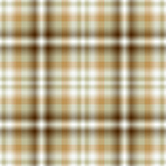 Gentle seamless checkered pattern in beige-brown pastel shades. Vector EPS 10