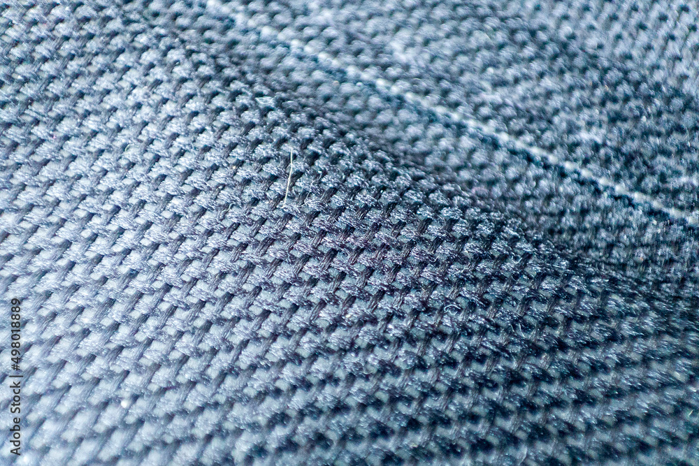 Poster macro textile background. textured effect with selective focus. closeup fabric