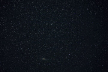 sky in the night with stars planets and comets