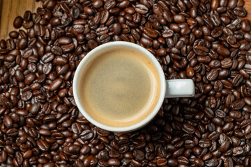 香り高いコーヒー豆