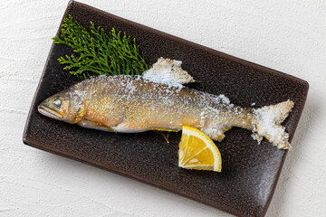 鮎の塩焼き