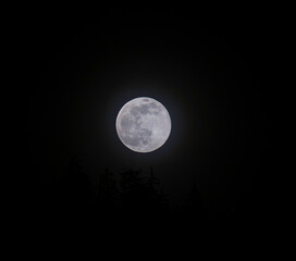 Fototapeta na wymiar Lune