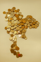 Satang coins in Thailand