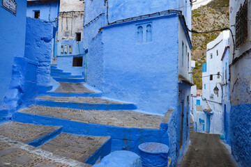 Street in Chefchaouen, Morocco