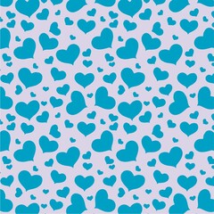 pattern of velvet blue hearts on a gray background for your wallpaper and clothing design