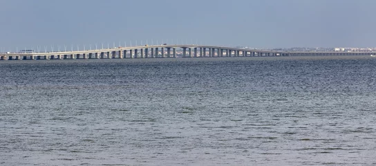 Fotobehang Vasco da Gamabrug Ponte Vasco da Gama (Lisboa)