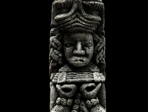 Ancient Mayan Statue