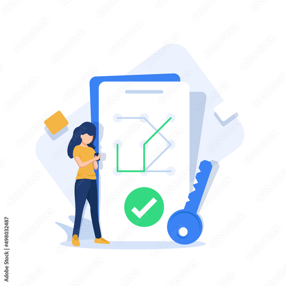 Poster mobile lock combination,passcode interface for lock screen or enter password pages. security for mob