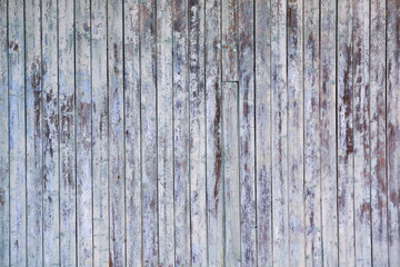 Painted wooden board for design or text. Old painted wood wall.