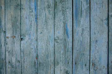 Painted wooden board for design or text. Old painted wood wall.