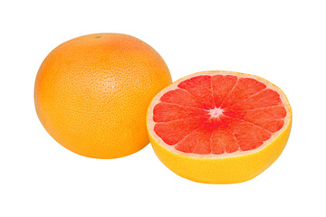 citrus fruit, close-up, cross section, cut out, eating, food and drink, freshness, fruit, grapefruit, group of objects, healthy eating, juice - drink, juicy, no people, orange color, organic, photogra