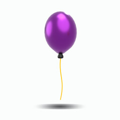 3d illustration ramadan balloon balon object Premium Icon