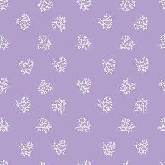 Floral seamless branches pattern for textiles and packaging and linens and gifts and cards and wrapping paper