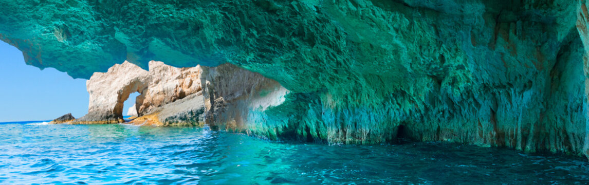 Beautiful lanscape of Zakinthos island